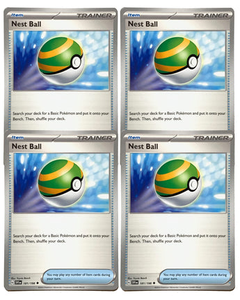 Pokemon Nest Ball 181/198 - Scarlet & Violet Train