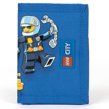 LEGO Kids Minifigure Wallet, Police and Fire, One Size, Lego Wallet