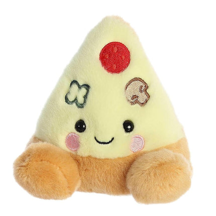 Aurora Adorable Palm Pals Peppa Pizza Slice Stuffed Animal - Pocket-Sized Fun - On-The-Go Play - Brown 5 Inches