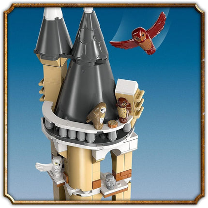 LEGO® Harry Potter™ Hogwarts™ Castle Owlery 76430, Fantasy Toy for Kids, Animal Adventure Playset, Includes 3 Characters, Wizarding World Toy Set for Girls, Boys and Any Fan Aged 8 Plus