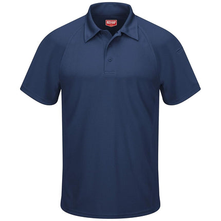 Red Kap Camisa polo de alto rendimiento Active Performance para hombre, talla grande, grande y alta, color azul marino