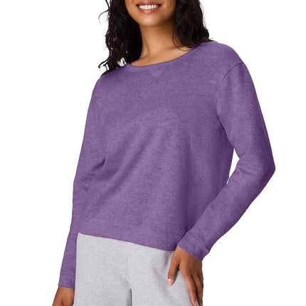 Hanes Women's Crewneck Sweatshirt, EcoSmart Fleece