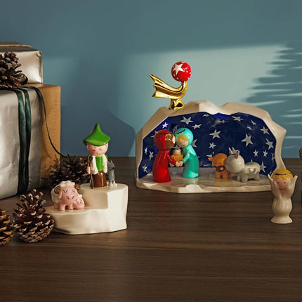 Alessi Figurine in porcelain Hand-decorated