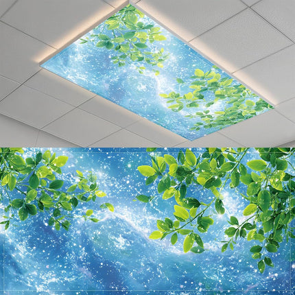 2 Pack Fluorescent Light Covers- 4 x 2 Feet Magnet