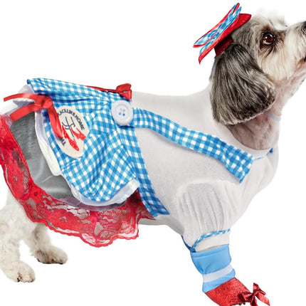 Rubie's Costume Wizard of Oz Pet Costume, Gingham, Small US