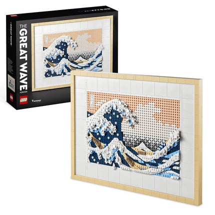 LEGO 31208 Art Hokusai – The Great Wave, 3D Japane