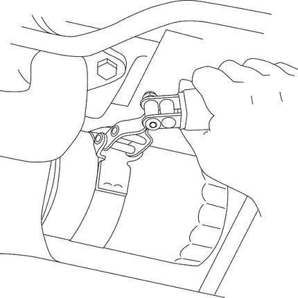 Lisle 57020 Small Oil Filter Swivel Wrench