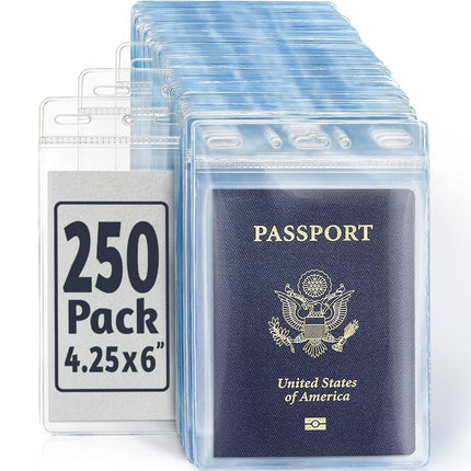 EcoEarth Passport Holder, Extra Large Vertical ID 