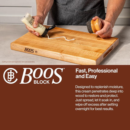 John Boos Block BWCB Butcher Block Board Cream, 5 Ounce