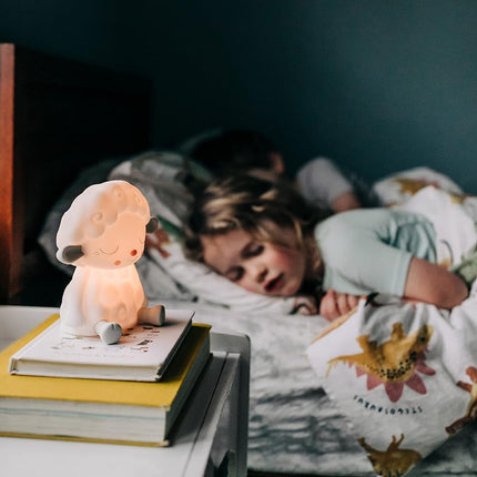 tonies Night Light - Sleepy Sheep Audio Play Character by Sleepy Friends | Warm Glow | 90 Minutes Beautifully Composed Melodies | Record Your Own Bedtime Stories