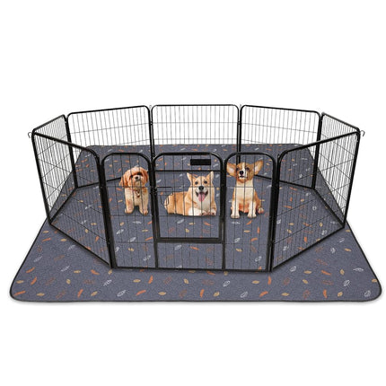Sunheir Washable Pee Pads for Dogs 72"x72", Extra 