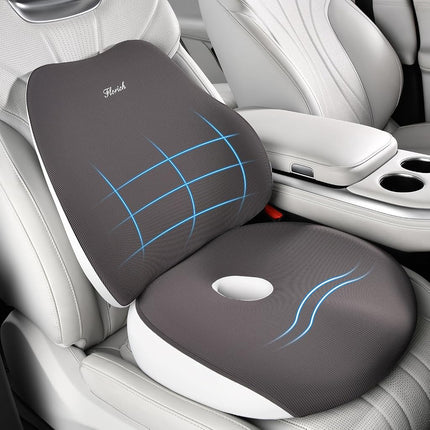 FLORICH Seat Cushion and Lumbar Support Pillow