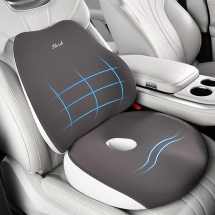 FLORICH Seat Cushion and Lumbar Support Pillow