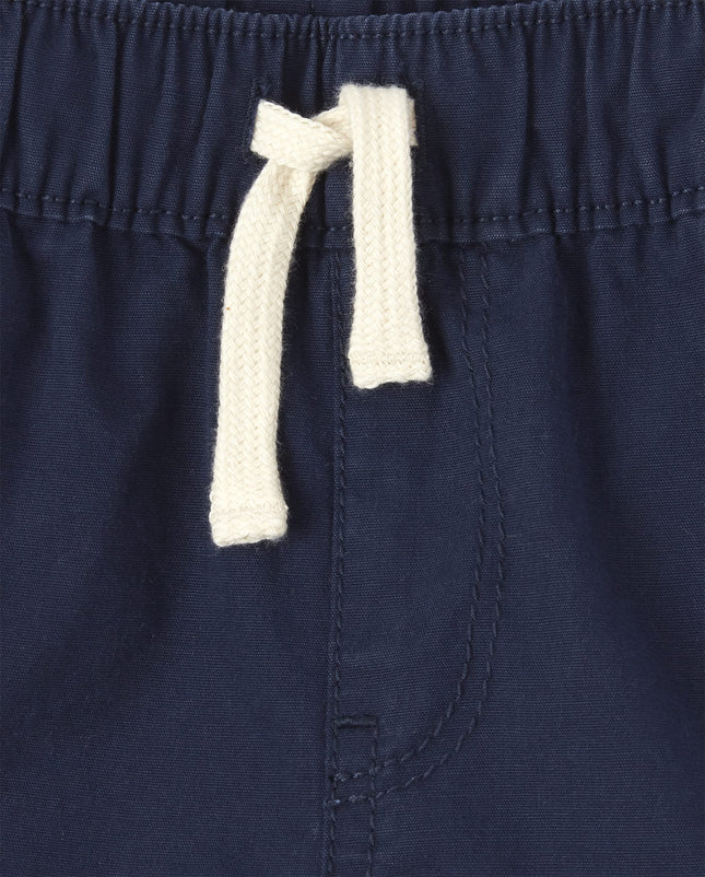 The Children's Place Pantalones cortos jogger de punto para bebé y niño pequeño, paquete de 3 Tidal, 6-9 MESES