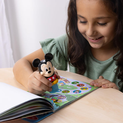 Melissa & Doug Sticker Wow 24-Page Activity Pad and Sticker Stamper, 300 Stickers, Arts and Crafts Fidget Toy Collectible Character � Disney Mickey Mouse