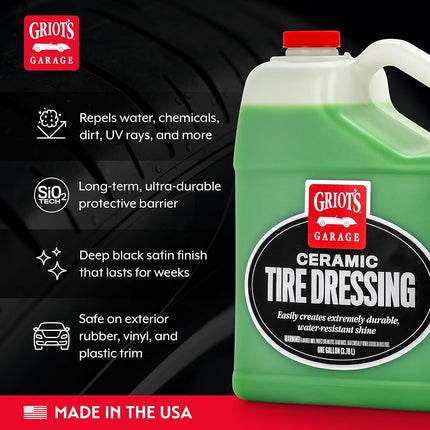 Griot's Garage 10856 Ceramic Tire Dressing Gallon