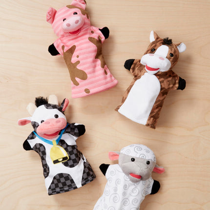 Farm Friends Hand Puppets: Puppets & Plush - Puppets