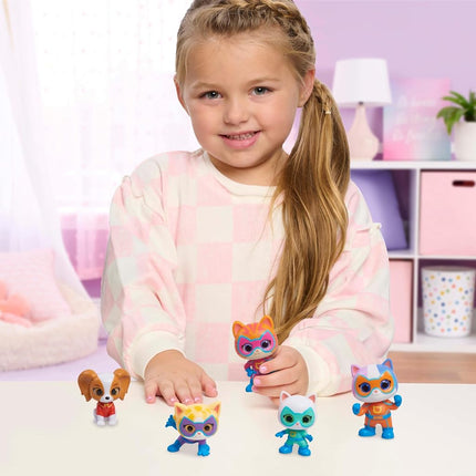 Just Play SuperKitties Hero Squad Figure Set