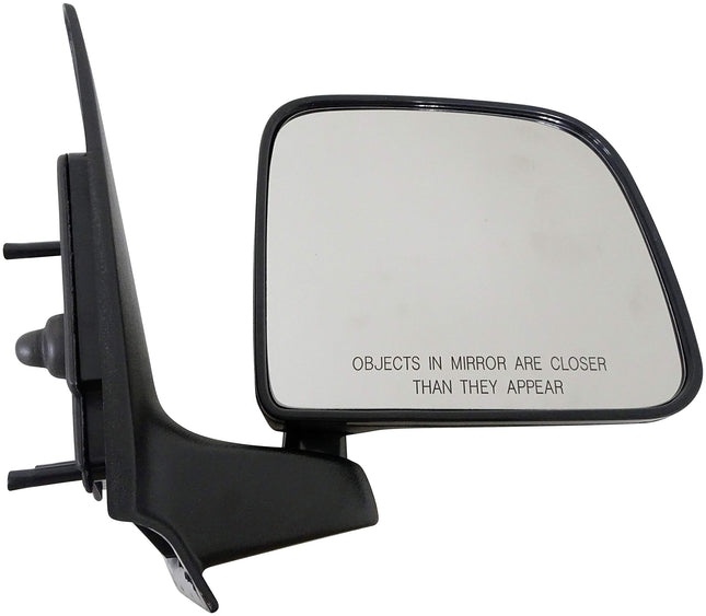 Dorman 955-224 Passenger Side Manual Door Mirror - Folding for Select Ford Models, Black