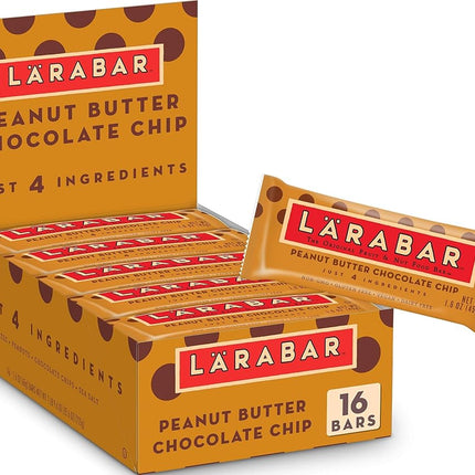 Larabar Peanut Butter Chocolate Chip Box of 16