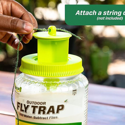 RESCUE! Outdoor Fly Trap - Reusable - 3 Traps