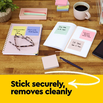 Post-it� Notes, Original Pad, 3 Inches x3 Inches, Canary Yellow
