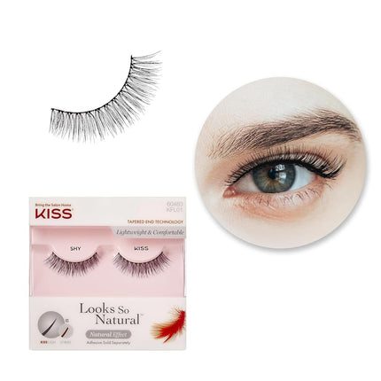 Kiss Products Looks So Natural Lashes, Shy, 0.03 Pound