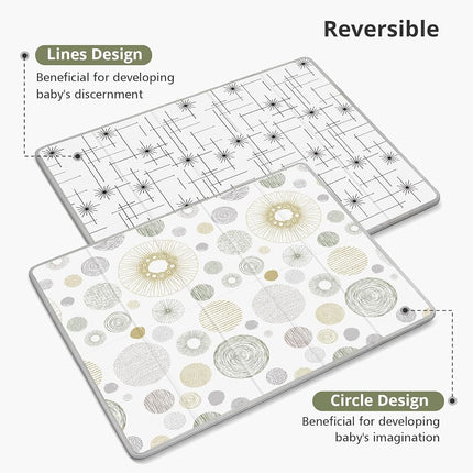 79x71 Baby Play Mat, Extra Large Baby Play Mat for Floor