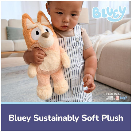 GUND Bingo Sustainably Soft Plush, Made with Recycled Materials, Stuffed Animals for Kids & Toddlers, Orange, 13”