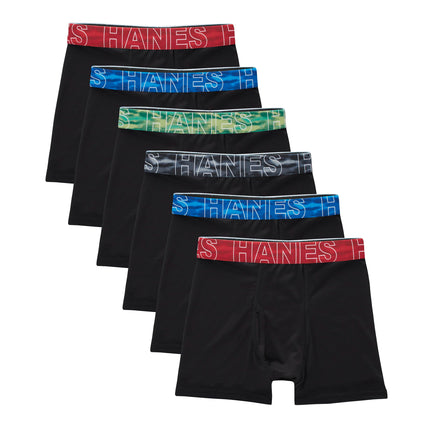 Hanes Boys' Big Performance Tween Boxer Brief Pack