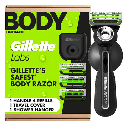 Gillette Labs Body + Men's Intimate Razor Handle +