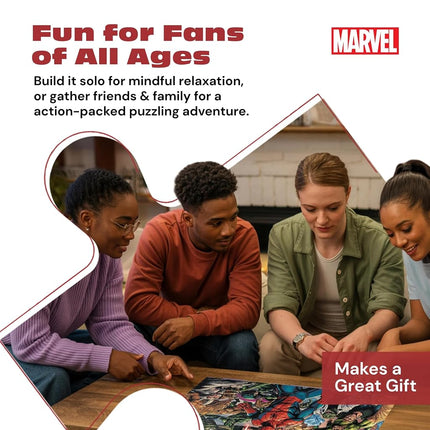 Buffalo Games - Silver Select - Marvel - Sinister War - 2000 Piece Jigsaw Puzzle for Adults -Challenging Puzzle Perfect for Game Nights - Finished Size is 38.50 x 26.50