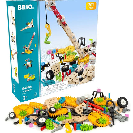 BRIO Builder Activity Construction Set - Learning, Building and Educational Toys for Ages 3 Years Up