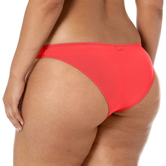 Roxy Women's Beach Classics Moderate Bikini Bottom, Cayenne, XX-Large