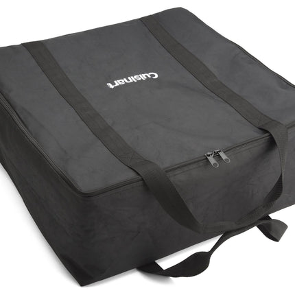Cuisinart Gourmet Tapa y Bolsa para Plancha de Gas de Dos Quemadores, Negro
