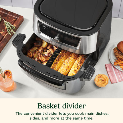 Cuisinart Air Fryer Oven � 9-Qt Basket Stainless Steel Air Fryer � Dishwasher-Safe Parts with 6 Presets � Roast, Bake, Broil, Air Fry, Dehydrate, and Keep Warm � Quick & Easy Meals � AIRX-221
