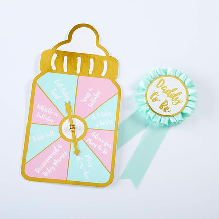 Kate Aspen 00203NA Baby Shower Belly Sash & Game Set Party Kit, One Size, Multi
