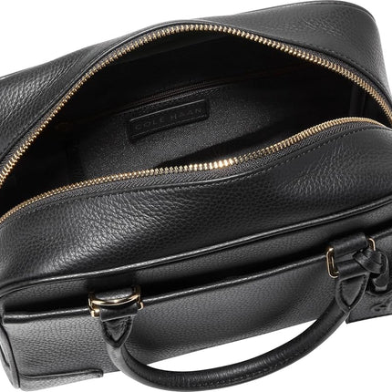 Cole Haan Beverly Small Satchel, Black, UNIT