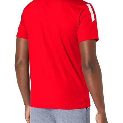 Puma Men's TeamLIGA Sideline Polo, Red/White, XL