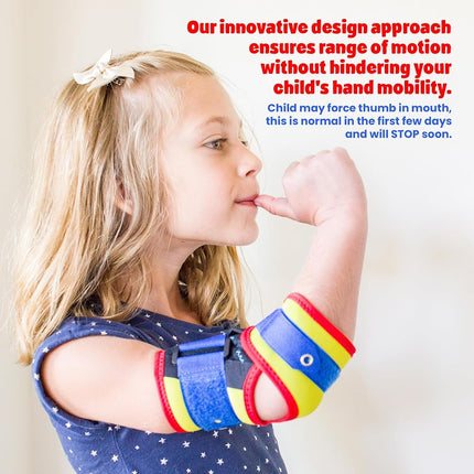 NIPIT AGE 2-7 Thumb Sucking Prevention: Pediatric dentist's top-rated choice with a motivation program. Encourages finger freedom, supporting development and uninterrupted play