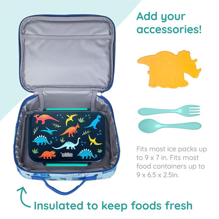 Wildkin JumpOff Jo Insulated Lunch Box – Durable, Reusable for Kids – Jo's Garage