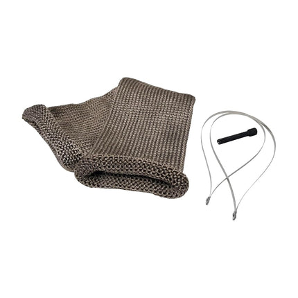 Design Engineering 10040 4" x 24" Titanium Knit Ex