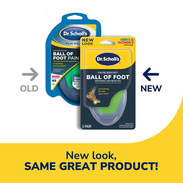 Dr. Scholl's Pain Relief Orthotics for Ball of Foot Pain, 1 Pair - One Size fits All