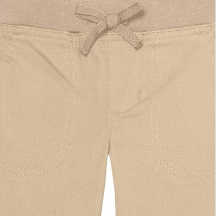 French Toast Girls' Pull-on Pant, Khaki, 18