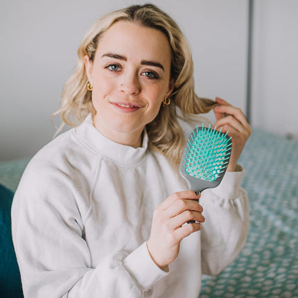 FHI HEAT UNbrush Wet & Dry Vented Detangling Hair Brush, Aurora