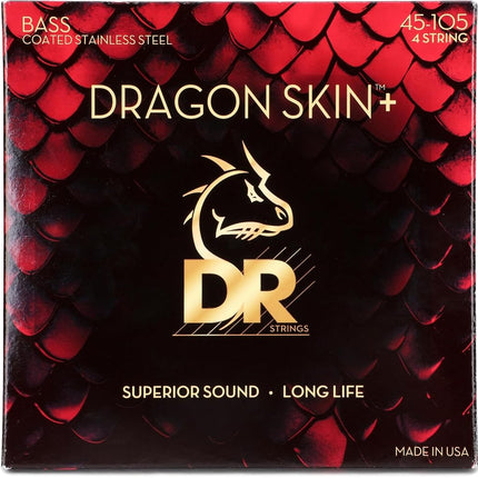 DR Strings DRAGON SKIN+ - Coated Stainless Steel B
