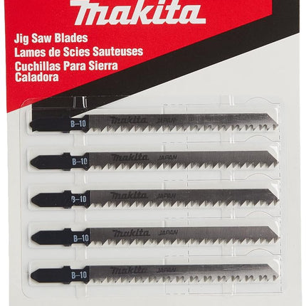 Makita 792529-7 Hoja de sierra de calar #B-10 Paquete de 5