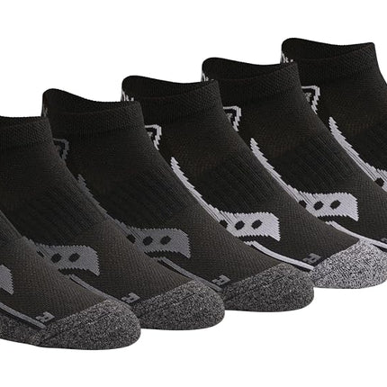 Saucony Men's Rundry Bolt Performance No-show Sock