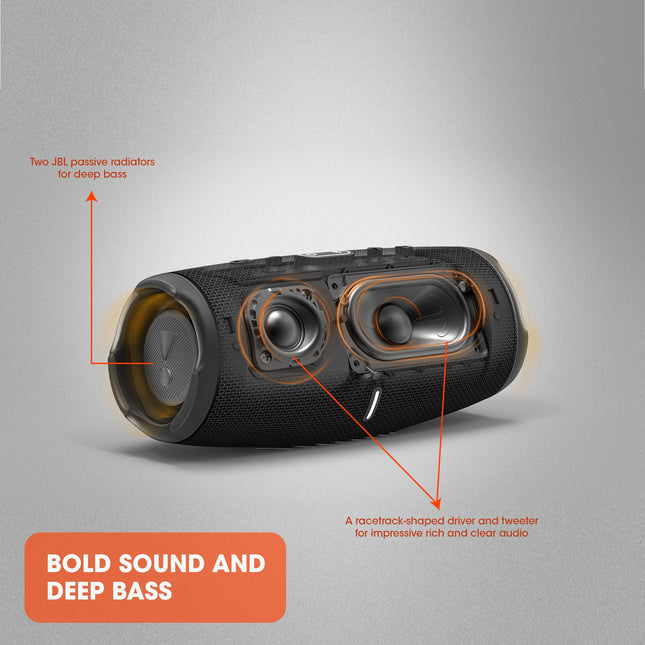 JBL Charge 5 Bluetooth Speaker | up to 20 hours Battery Life, Waterproof and Dustproof - Blue - JBLCHARGE5BBLU