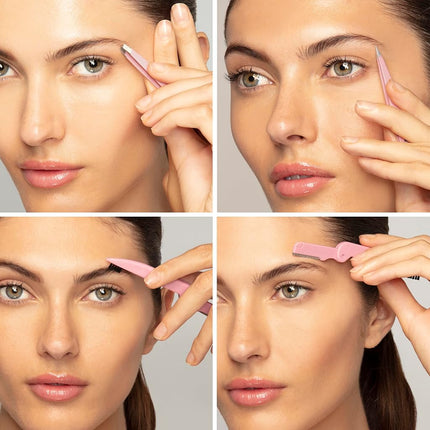 Tweezerman Exclusive Tea Rose Brow Sculpting Set